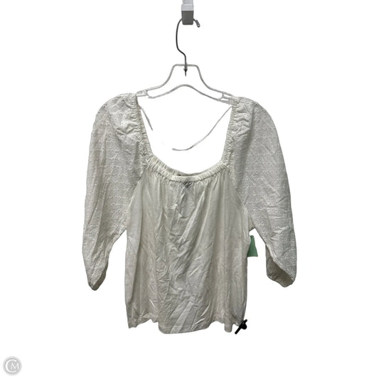 Top 3/4 Sleeve By Sanctuary In White, Size: Lp