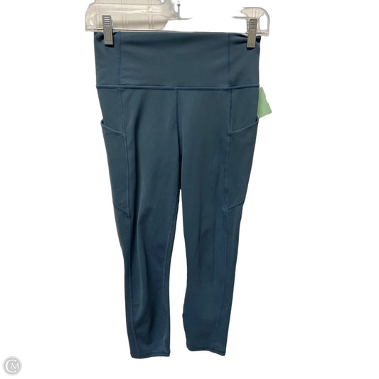 Athletic Capris By Fabletics In Blue, Size: S
