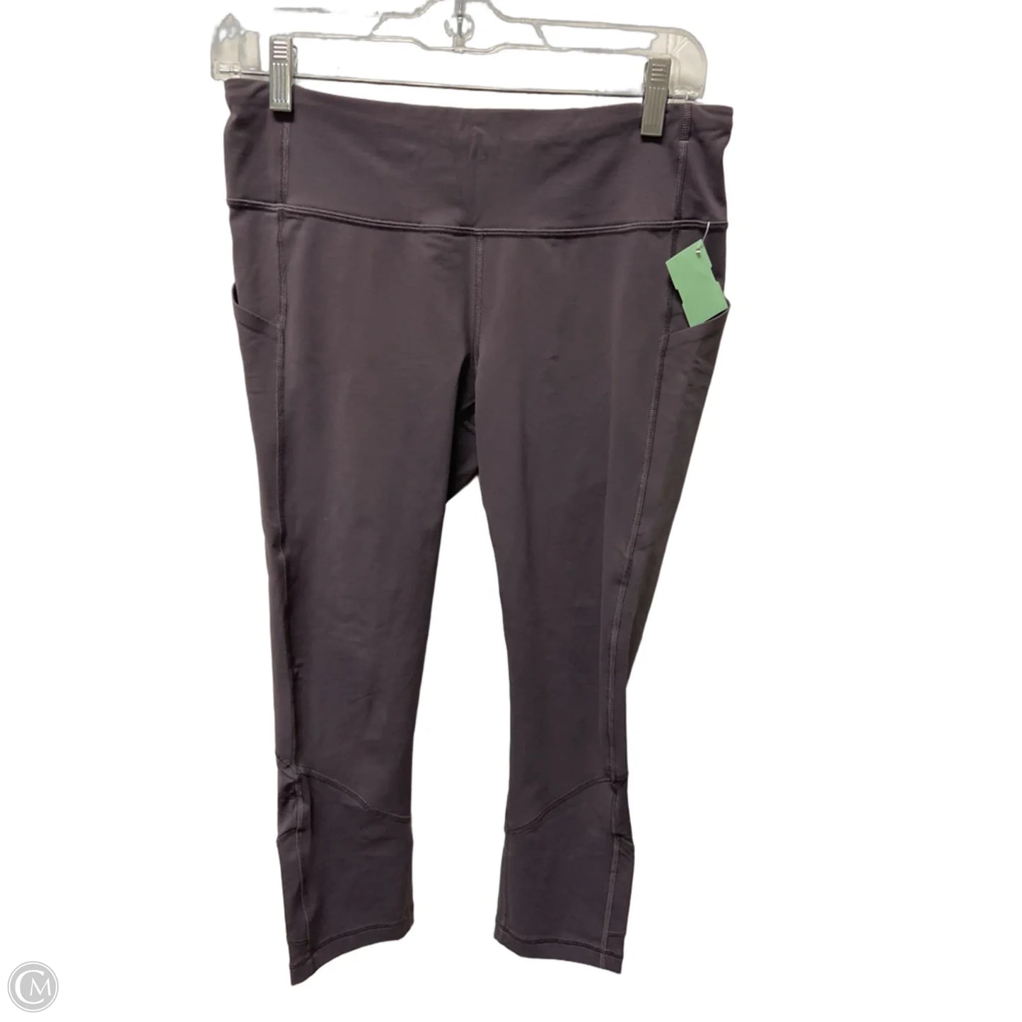 Athletic Capris By Lululemon In Purple, Size: M