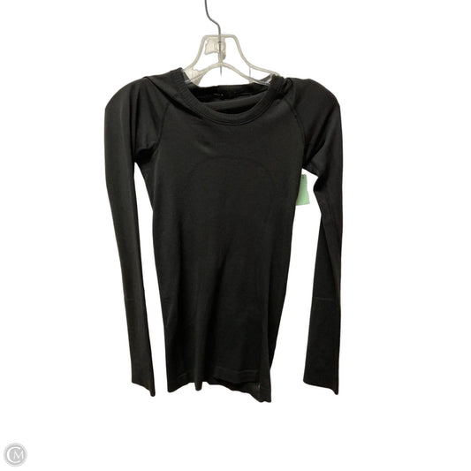 Athletic Top Long Sleeve Crewneck By Lululemon In Brown, Size: Xs