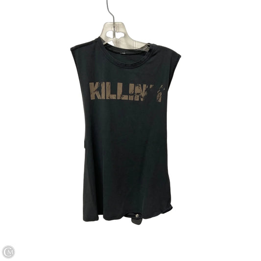 Athletic Tank Top By Lululemon In Grey, Size: Xs