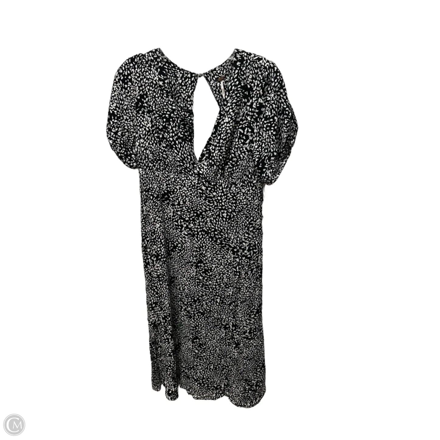 Dress Casual Maxi By Free People In Black & White, Size: Xs