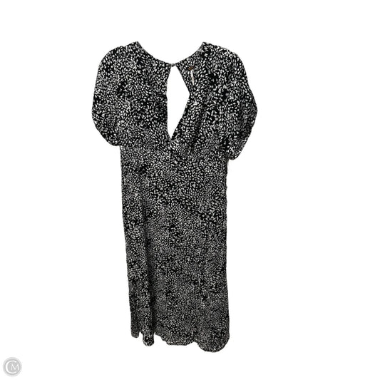 Dress Casual Maxi By Free People In Black & White, Size: Xs