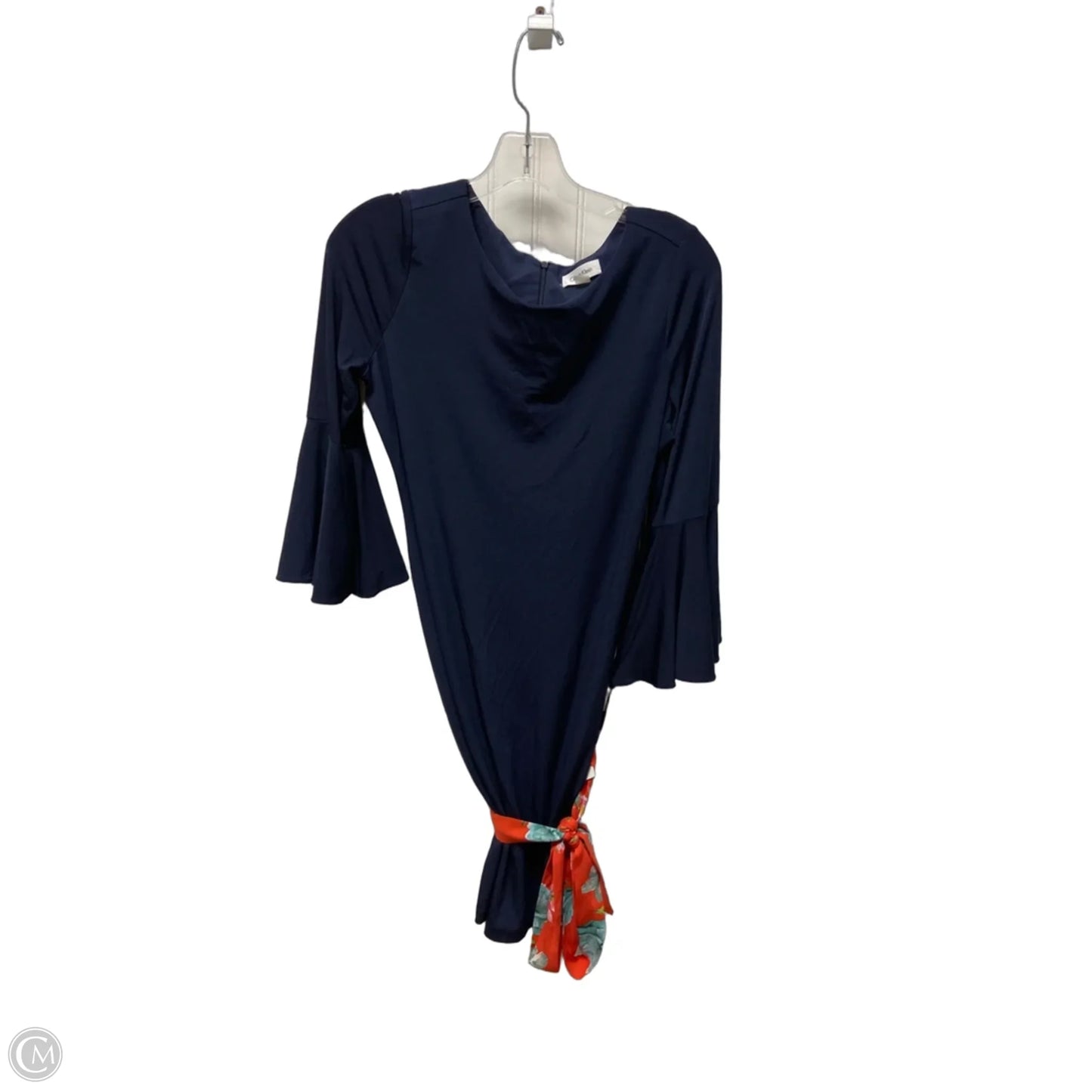 Dress Work By Calvin Klein In Navy, Size: M