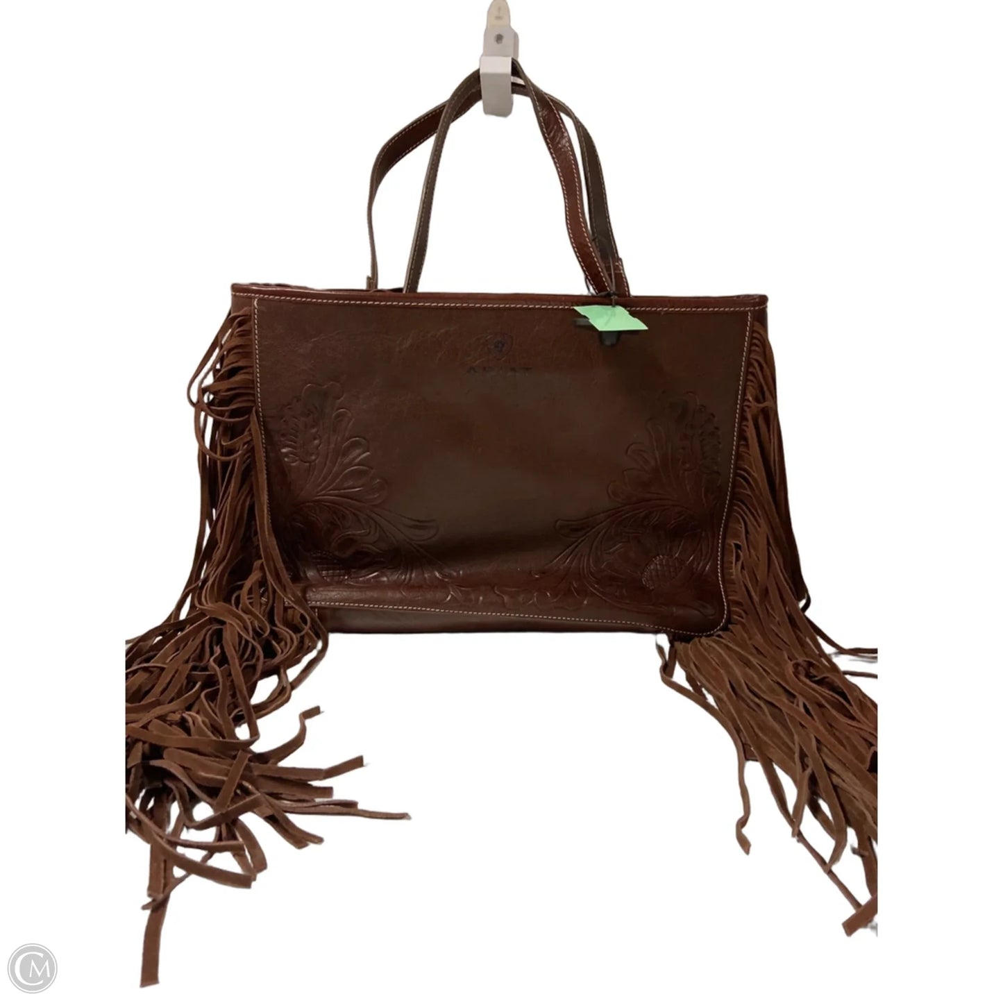 Tote Leather By Ariat, Size: Large