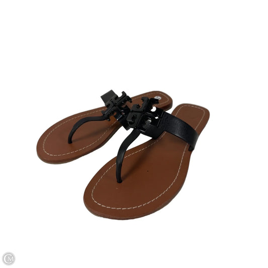 Sandals Designer By Tory Burch In Black, Size: 7.5