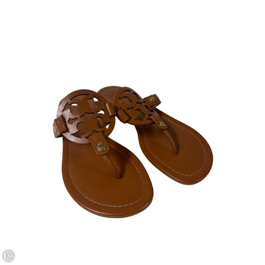 Sandals Designer By Tory Burch In Tan, Size: 7.5