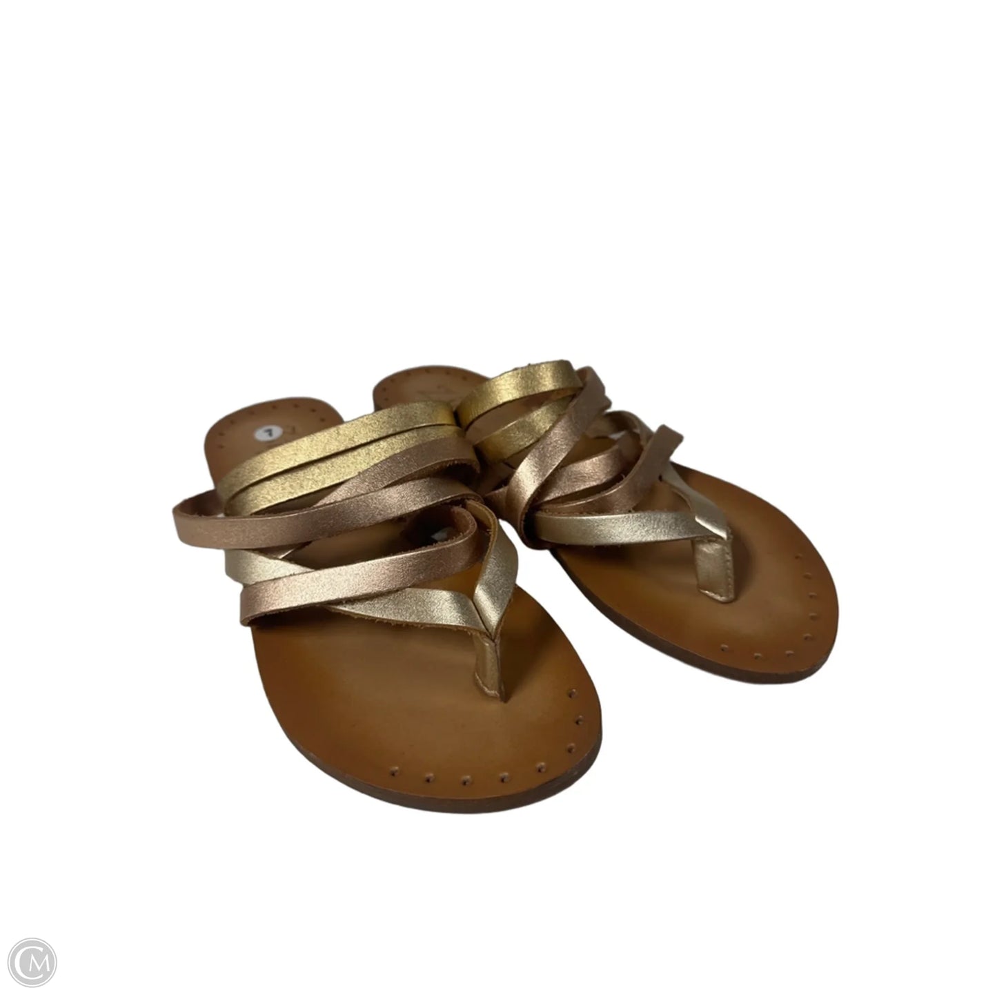 Sandals Flats By Zigi Soho In Copper, Size: 7