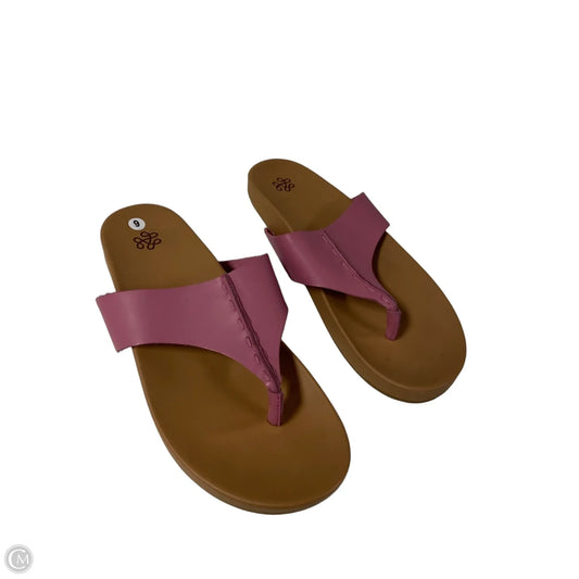 Sandals Flats By The Sak In Pink, Size: 9