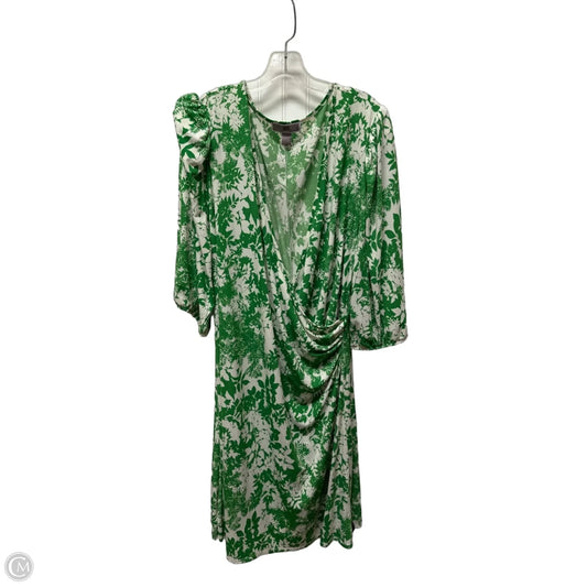 Dress Casual Midi By By Design In Green, Size: 3x
