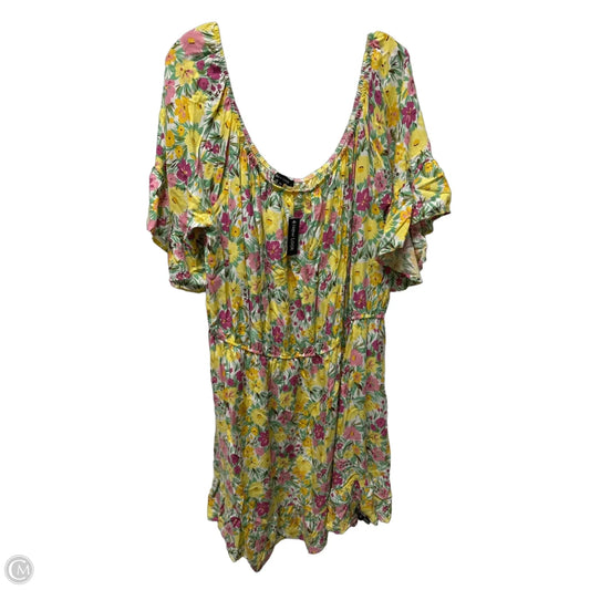 Dress Casual Midi By New Look In Floral Print, Size: 3x