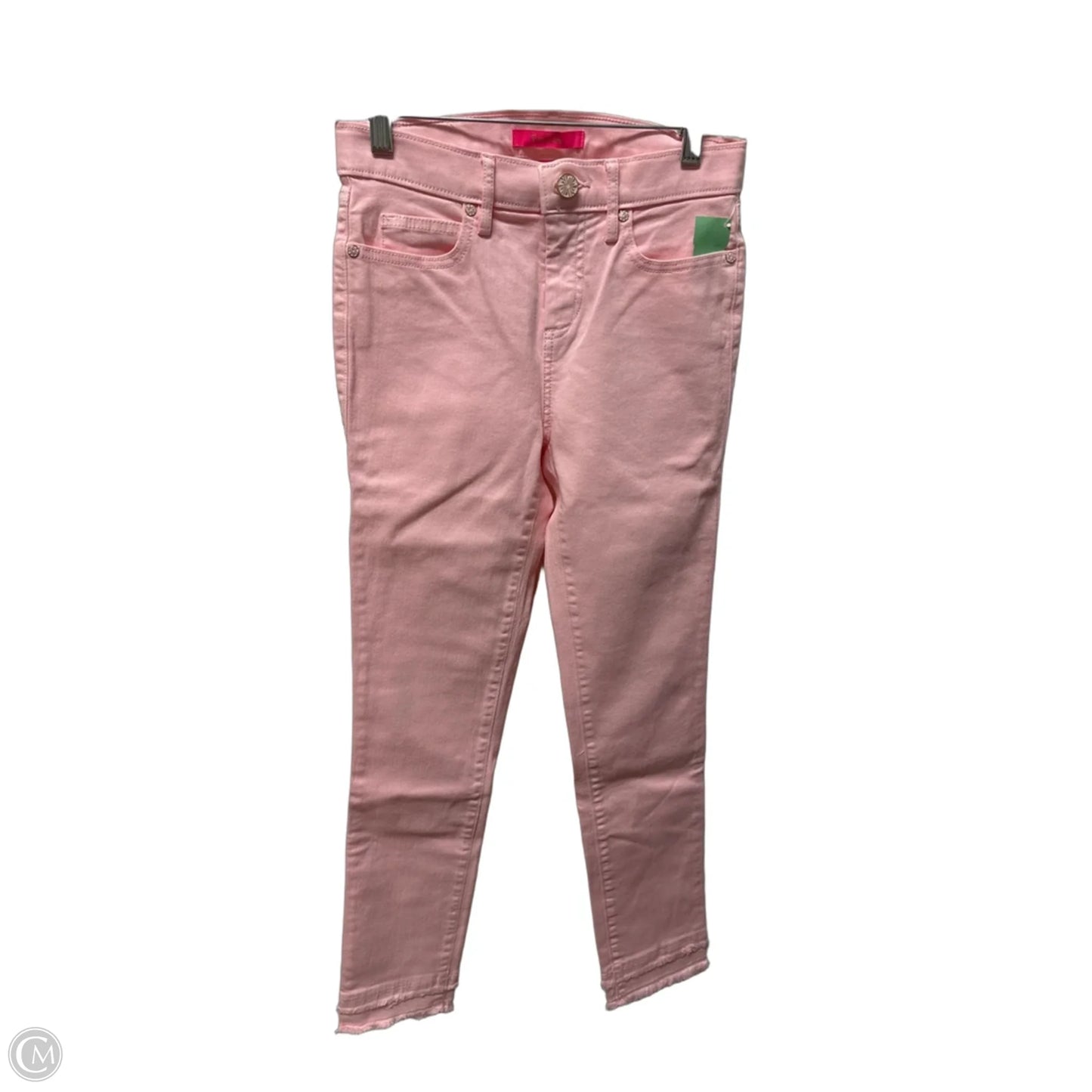 Jeans Designer By Lilly Pulitzer In Pink, Size: 0