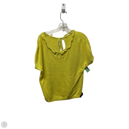 Top Short Sleeve By Moth In Green, Size: S