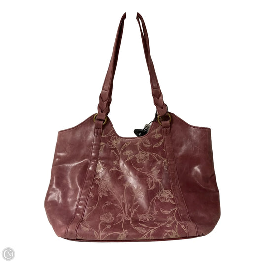 Handbag Leather By The Sak, Size: Medium