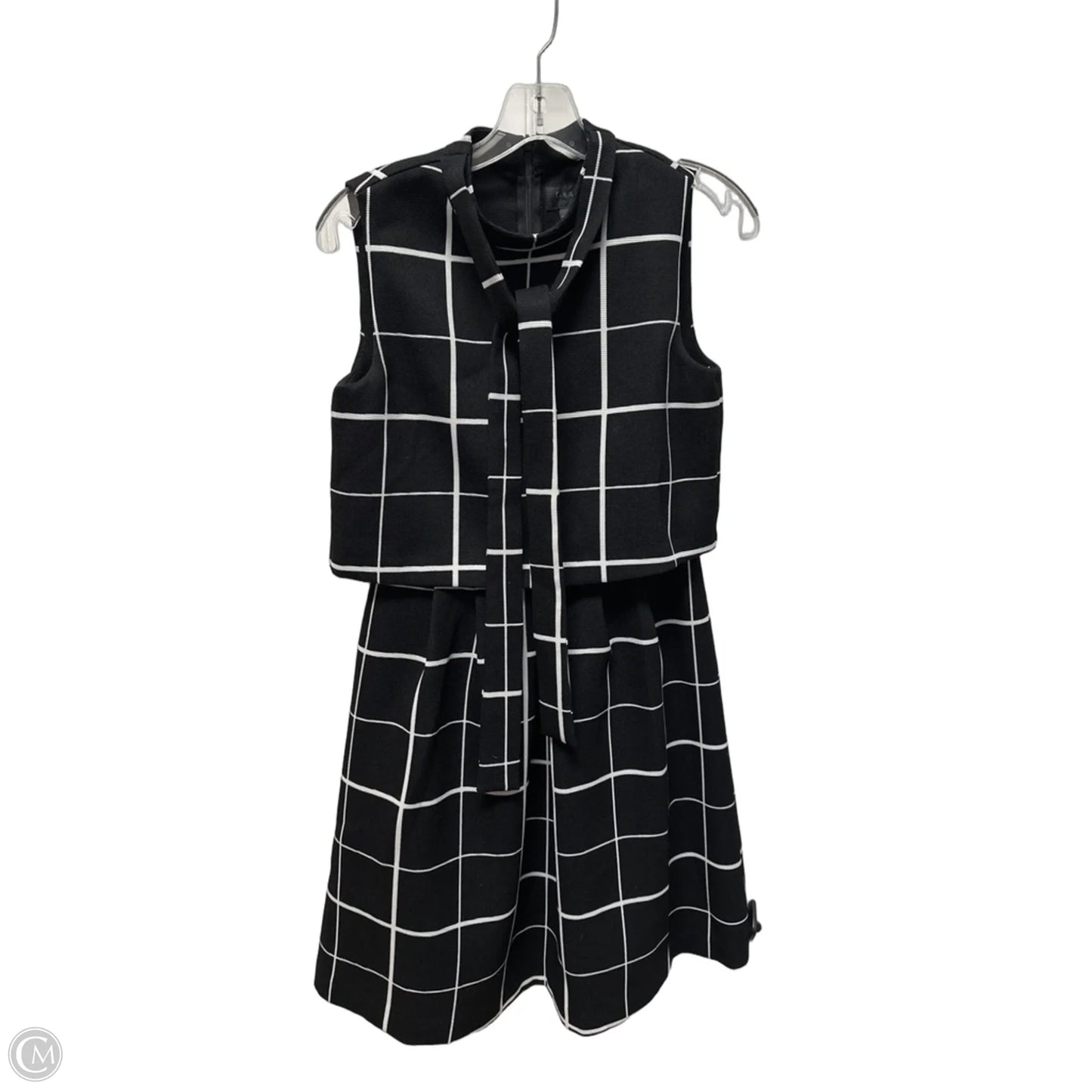 Dress Work By Gracia In Black & White, Size: S