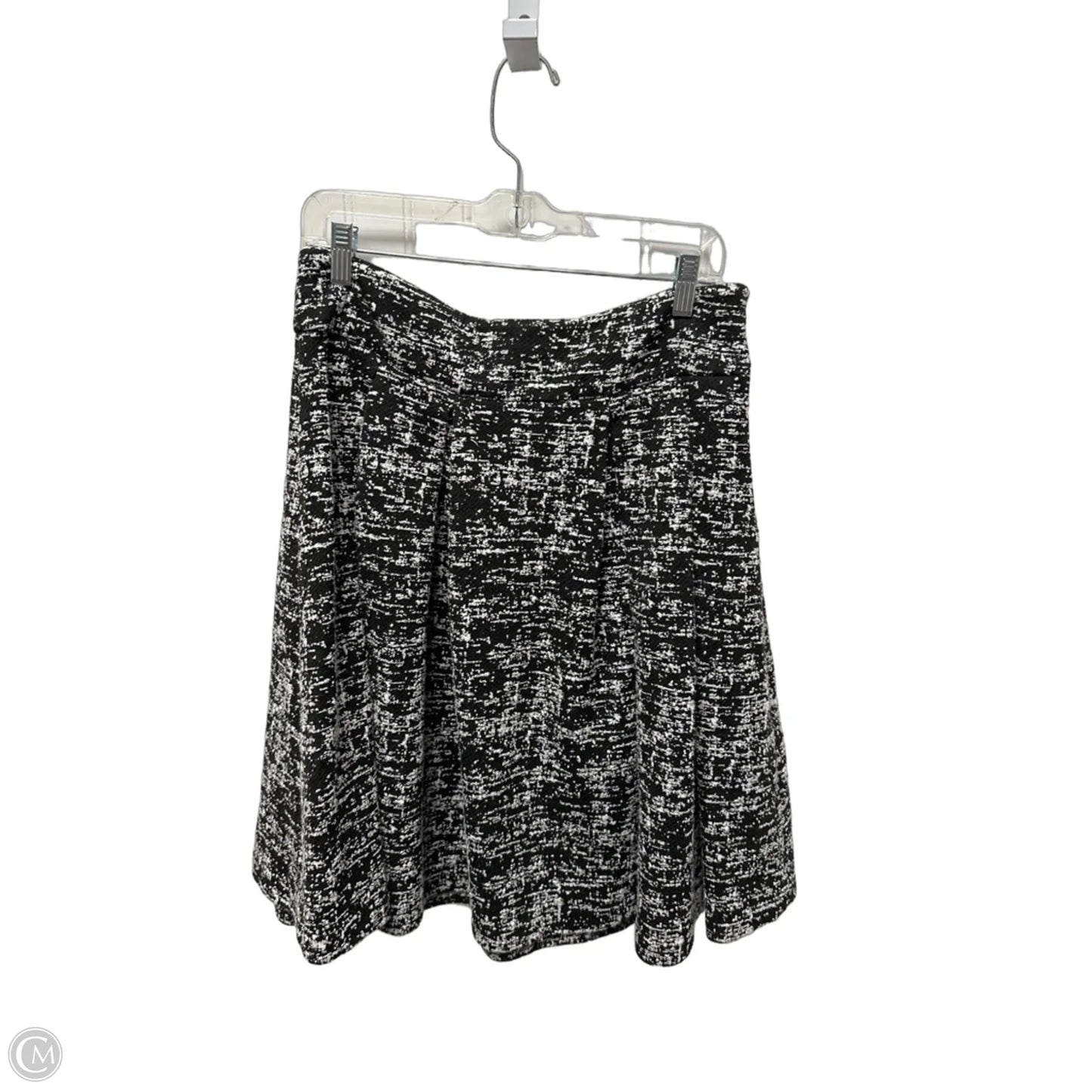 Skirt Designer By Karl Lagerfeld In Black & White, Size: 10