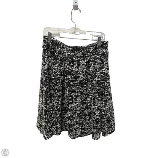 Skirt Designer By Karl Lagerfeld In Black & White, Size: 10