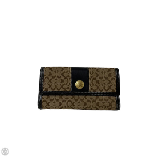 Wallet Designer By Coach, Size: Large