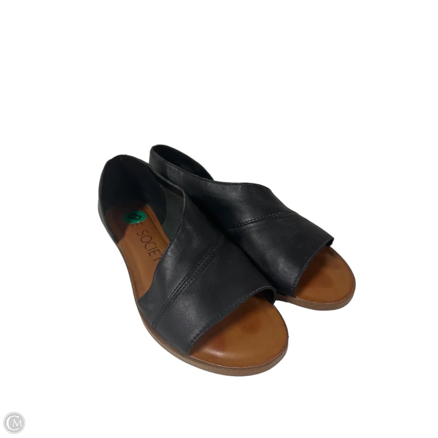 Shoes Flats By Clothes Mentor In Black, Size: 8