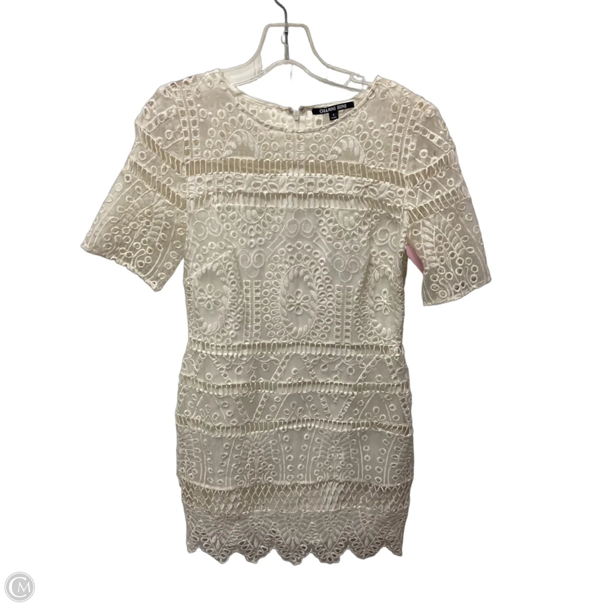 Dress Party Short By Gianni Bini In White, Size: S