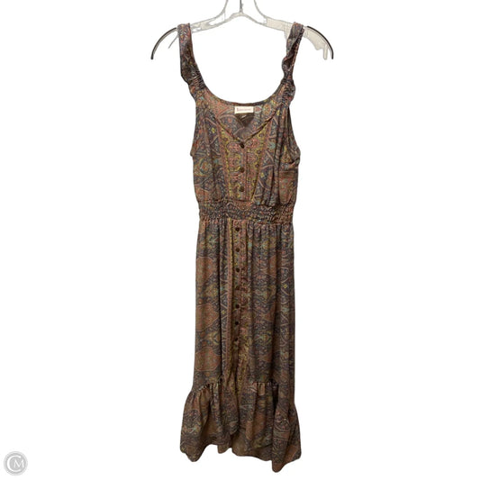 Dress Casual Maxi By Clothes Mentor In Paisley Print, Size: S