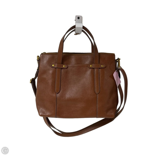 Handbag By Fossil, Size: Medium
