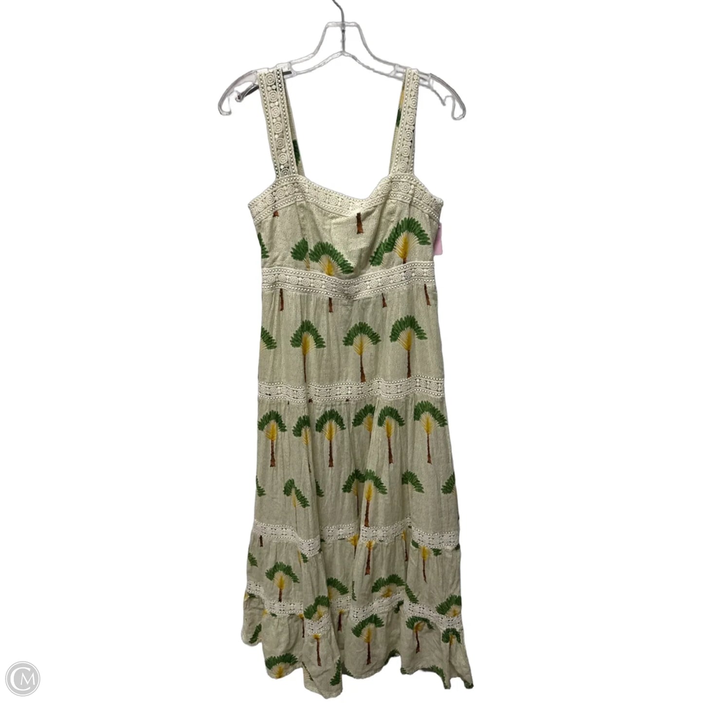 Dress Casual Maxi By Calypso St Barth In Beige, Size: S