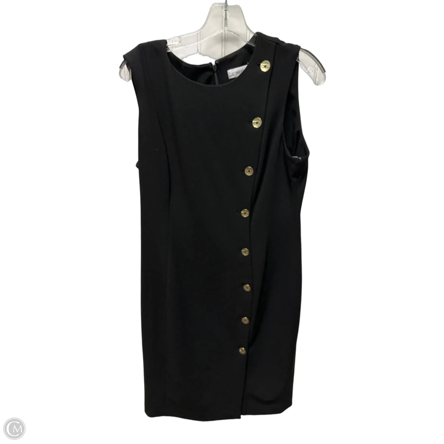Dress Work By Calvin Klein In Black, Size: M