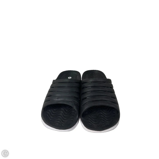 Sandals Flats By Avia In Black, Size: 7