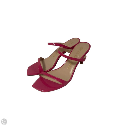 Shoes Designer By Stuart Weitzman In Pink, Size: 5.5