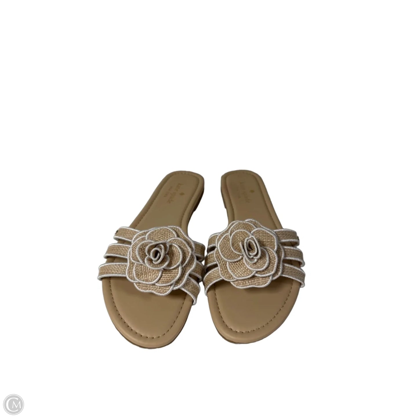 Sandals Designer By Kate Spade In Cream, Size: 10