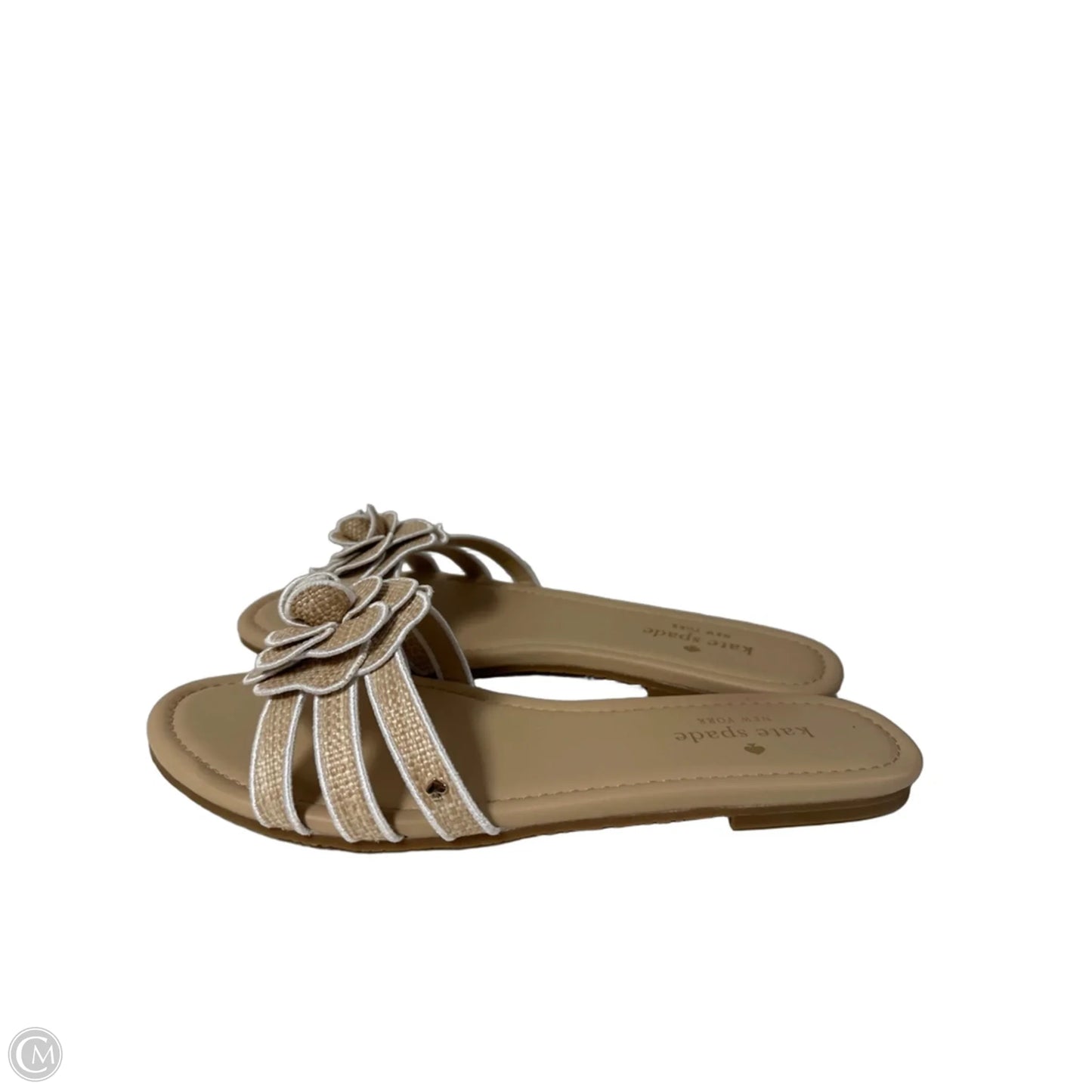 Sandals Designer By Kate Spade In Cream, Size: 10