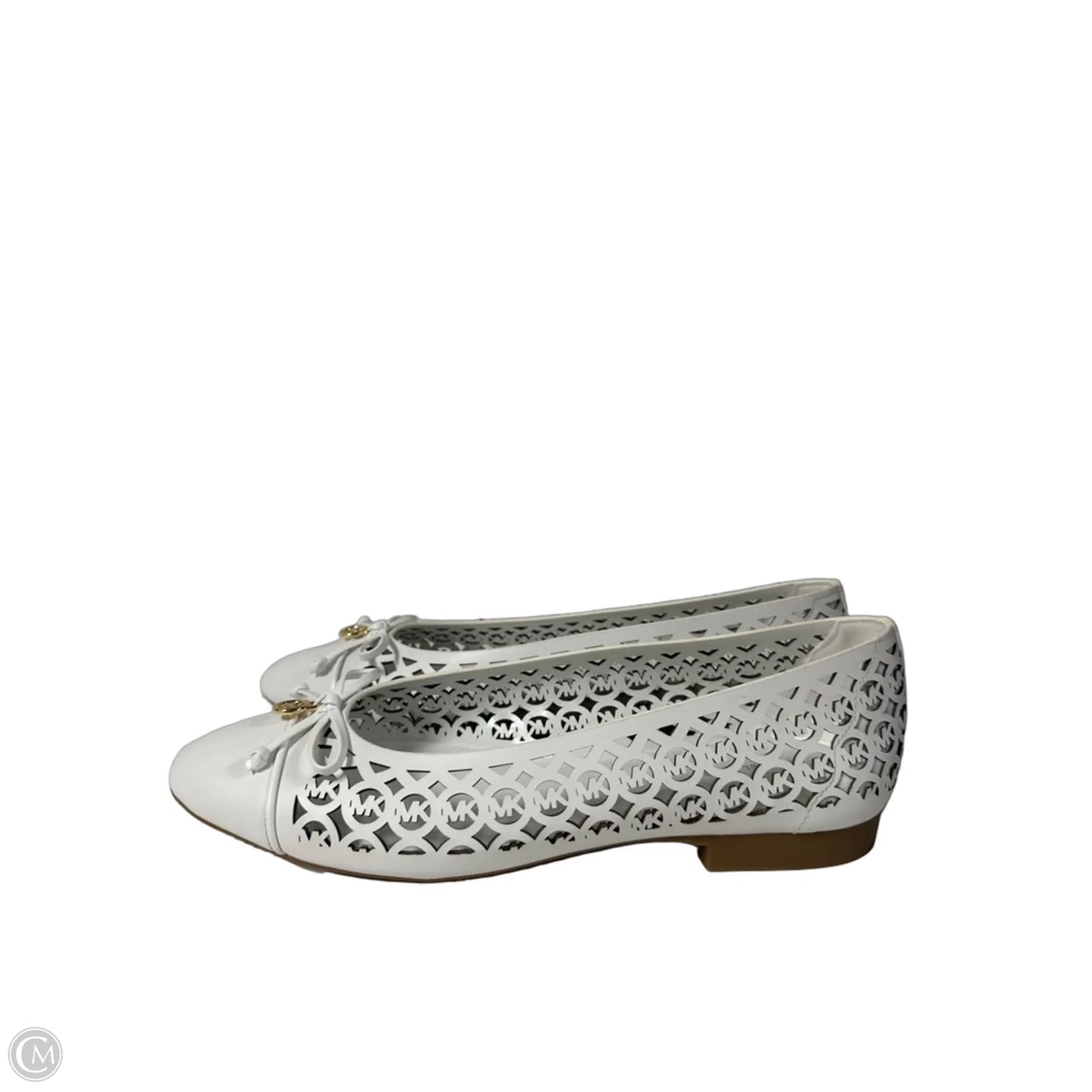 Shoes Designer By Michael Kors In White, Size: 10