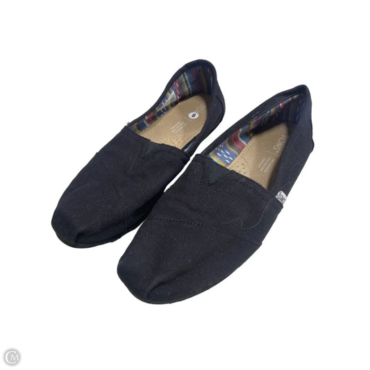 Shoes Flats By Toms In Black, Size: 8