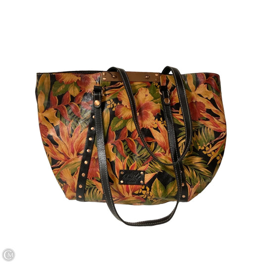 Tote Designer By Patricia Nash, Size: Large