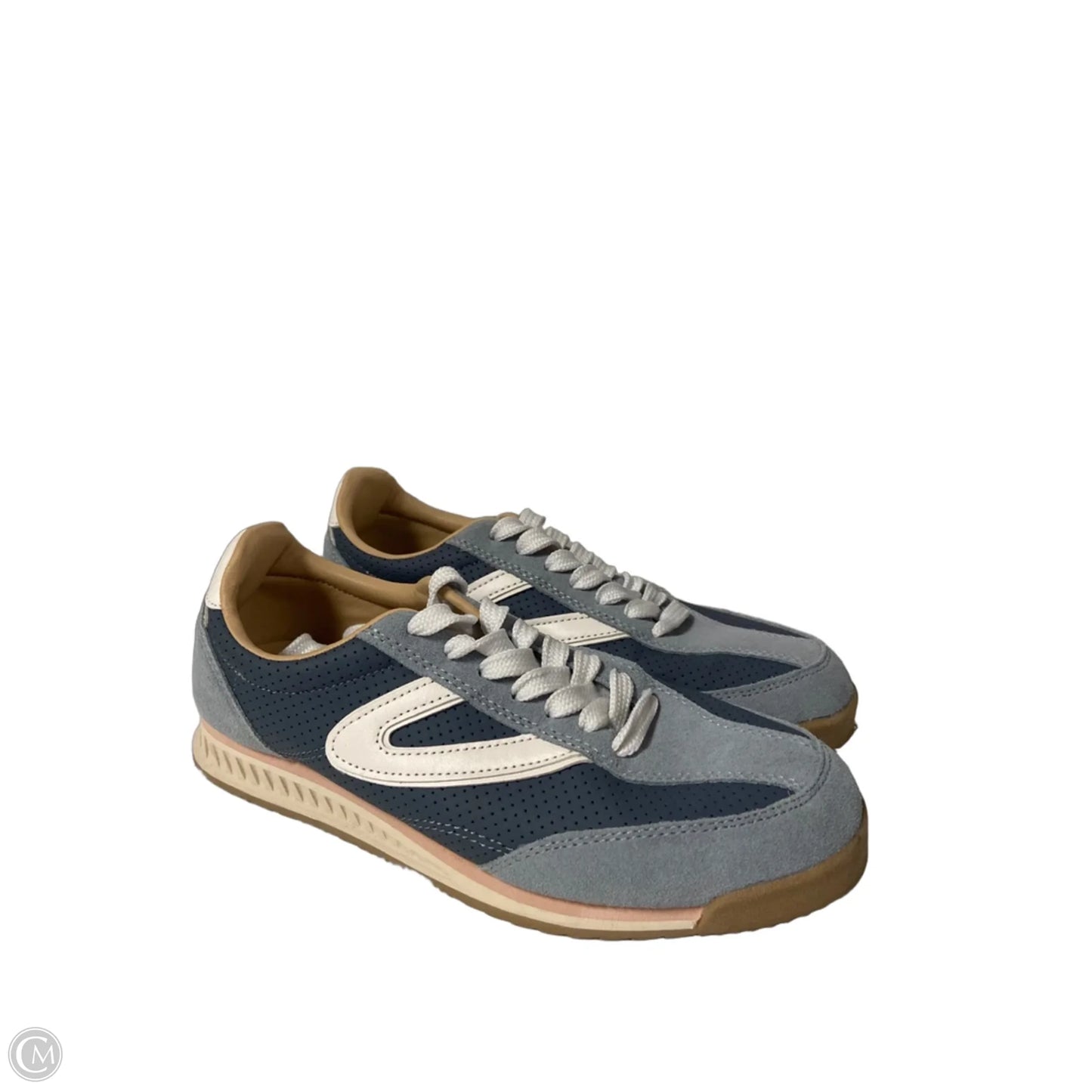 Shoes Sneakers By Clothes Mentor In Blue, Size: 8.5