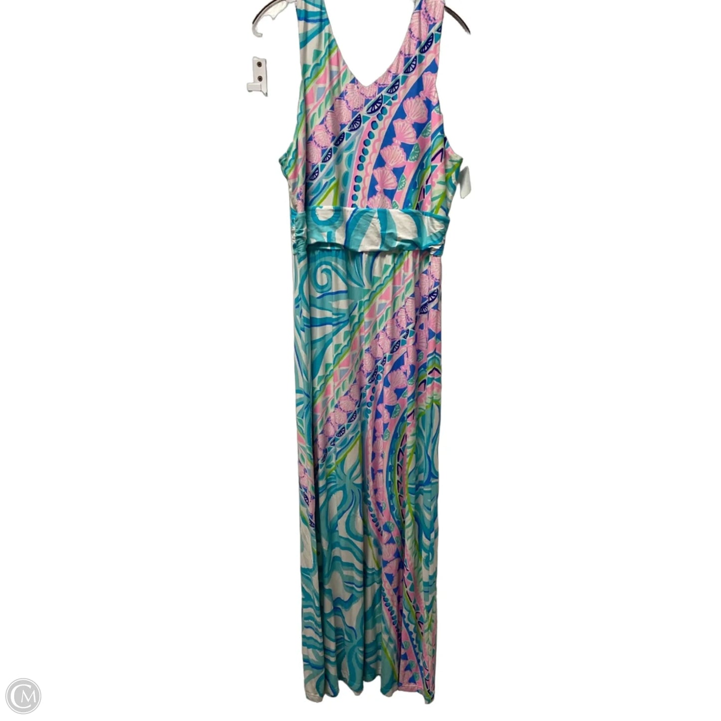 Dress Designer By Lilly Pulitzer In Teal, Size: Xl