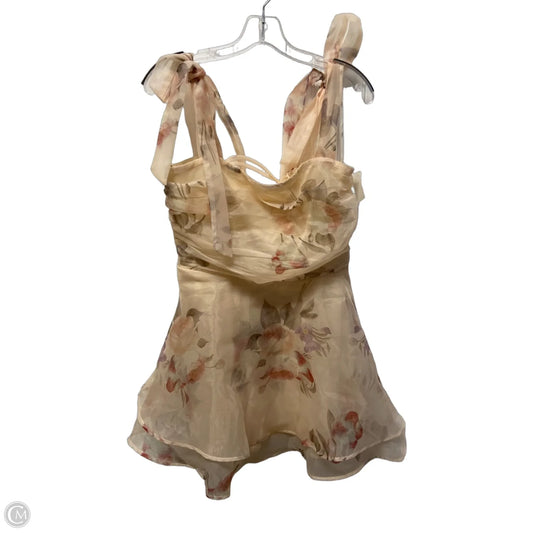 Dress Party Short By Lulus In Peach, Size: L
