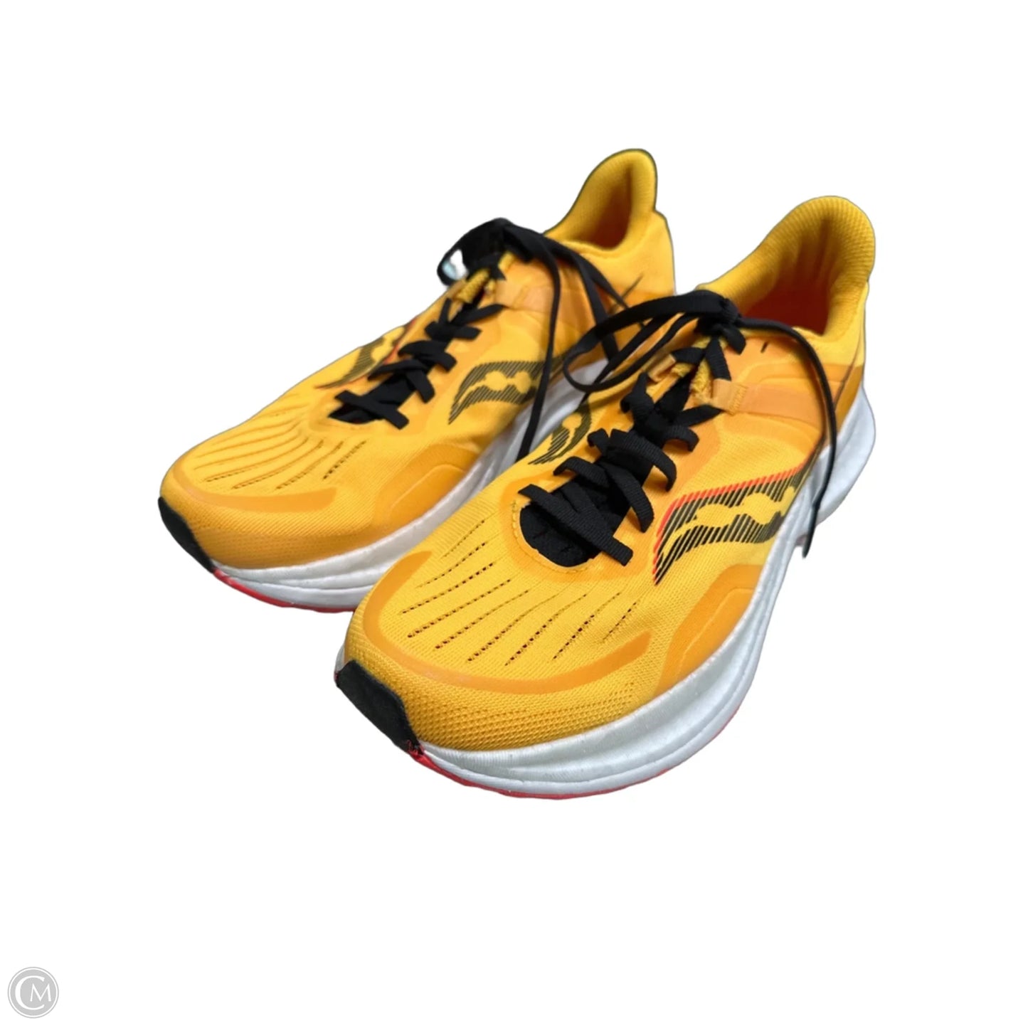 Shoes Athletic By Saucony In Yellow, Size: 10