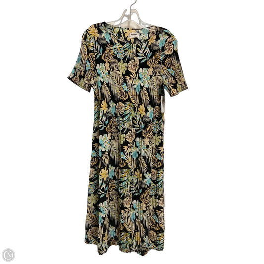Dress Casual Maxi By Clothes Mentor In Tropical Print, Size: M