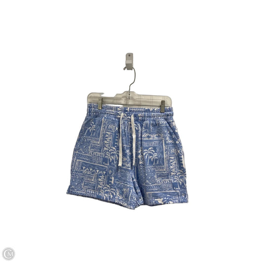 Shorts By Reel Legends In Blue & White, Size: S