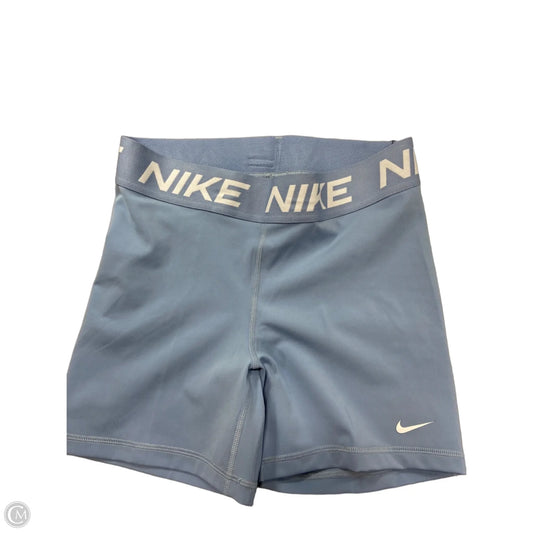 Athletic Shorts By Nike In Blue, Size: M