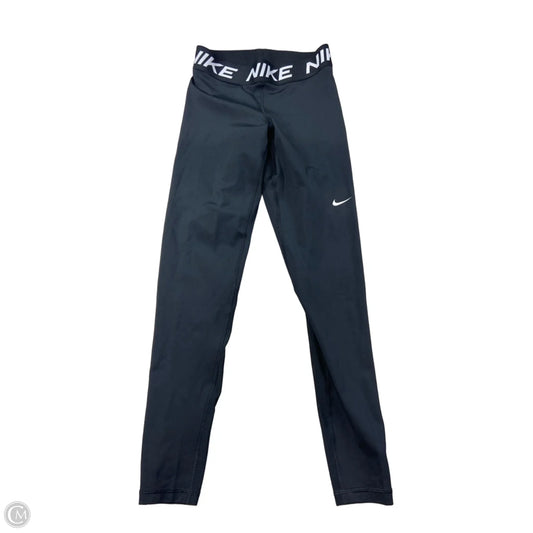 Athletic Leggings By Nike In Black, Size: S