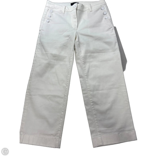 Jeans Straight By Talbots In White, Size: 8