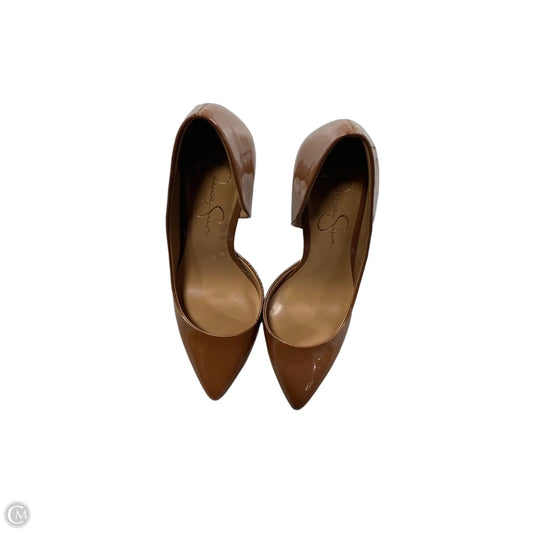 Shoes Heels Stiletto By Jessica Simpson In Brown, Size: 7.5