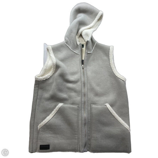 Vest Fleece By Lauren By Ralph Lauren In Grey, Size: M