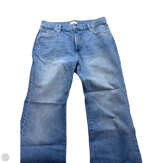 Jeans Wide Leg By Clothes Mentor In Blue Denim, Size: 10