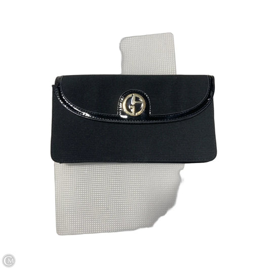 Clutch Luxury Designer By Giorgio Armani, Size: Large