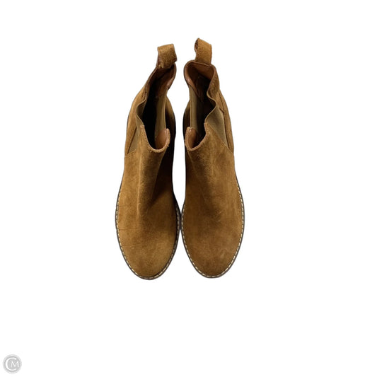 Boots Ankle Flats By Steve Madden In Brown, Size: 7.5