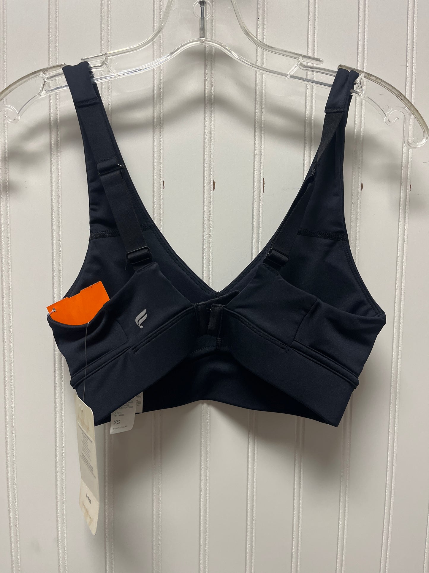 Athletic Bra By Fabletics In Black, Size: Xs